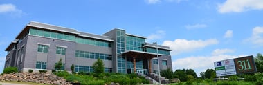 Samuels Group headquarters exterior. 