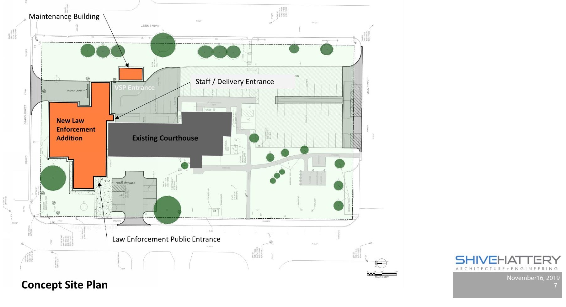 Guthrie County Law Enforcement Center Site Plan