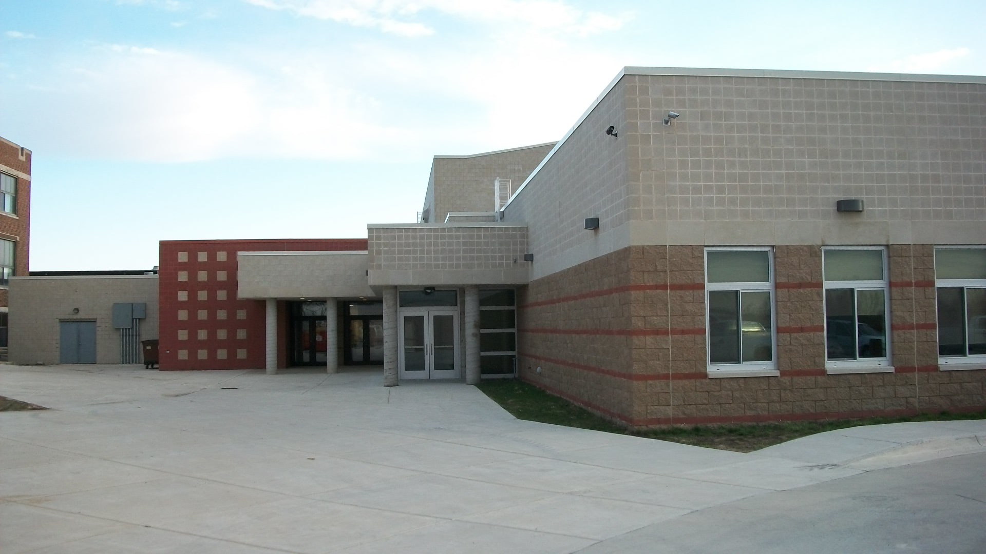 Dunkerton School District IT Building exterior