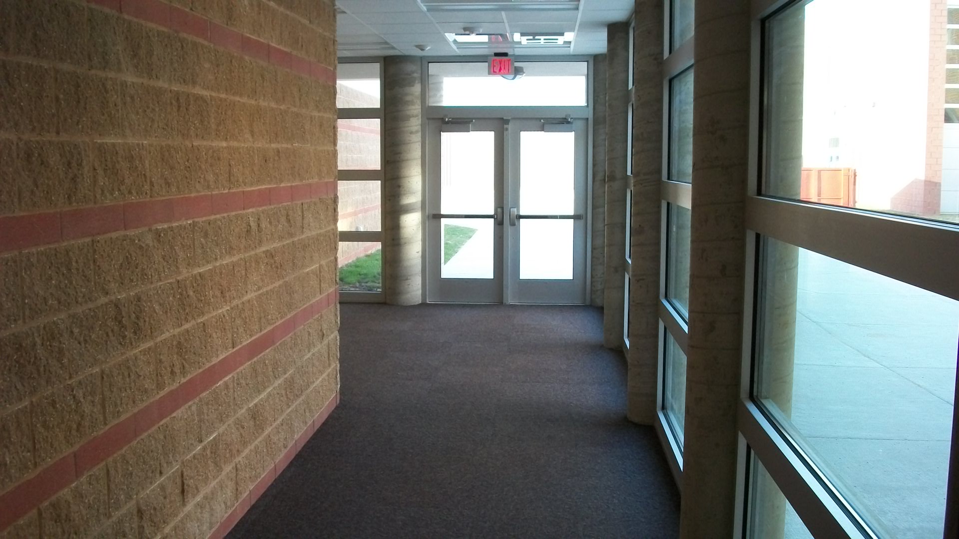 Dunkerton School District IT Building interior