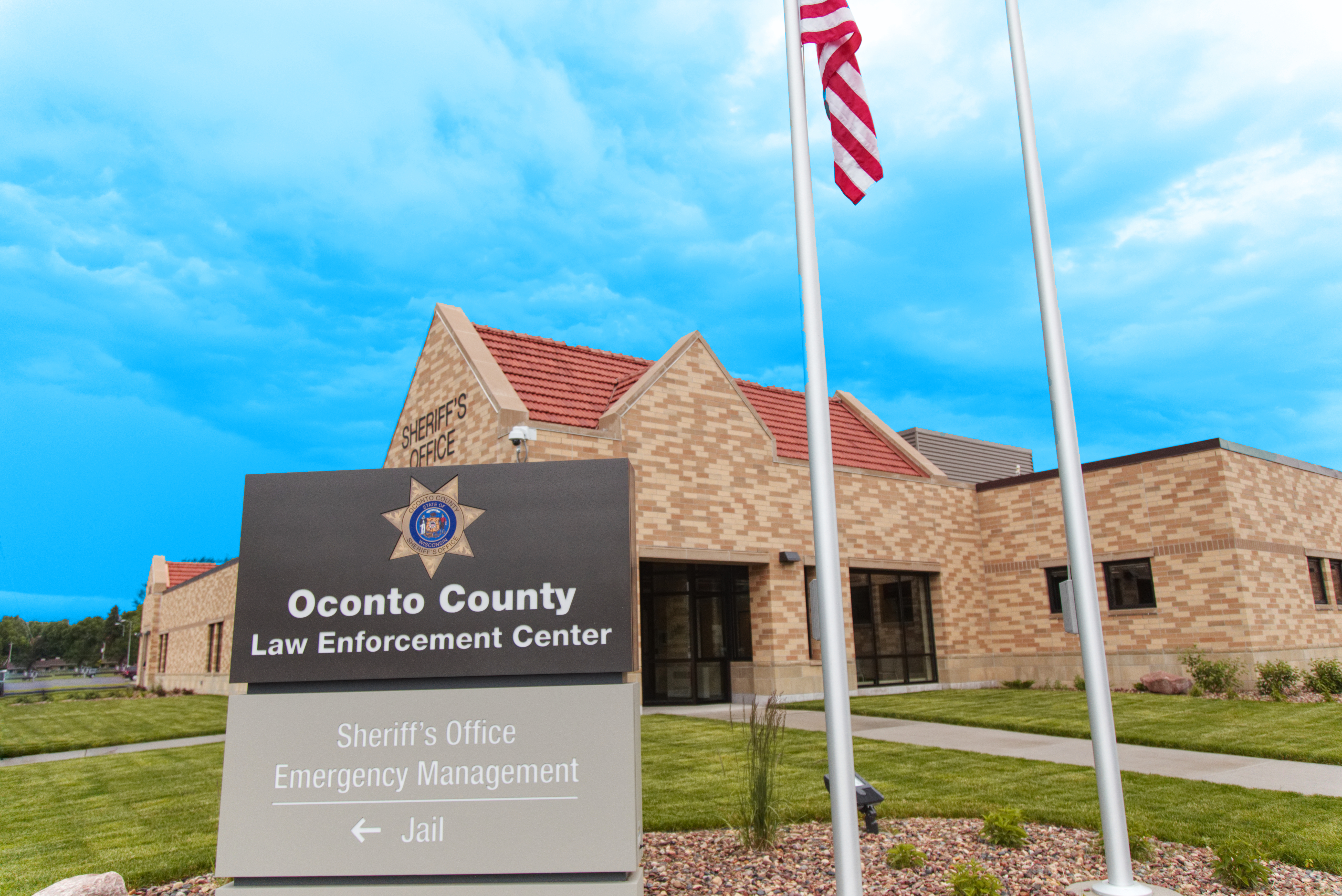 Oconto County Law Enforcement Center Exterior