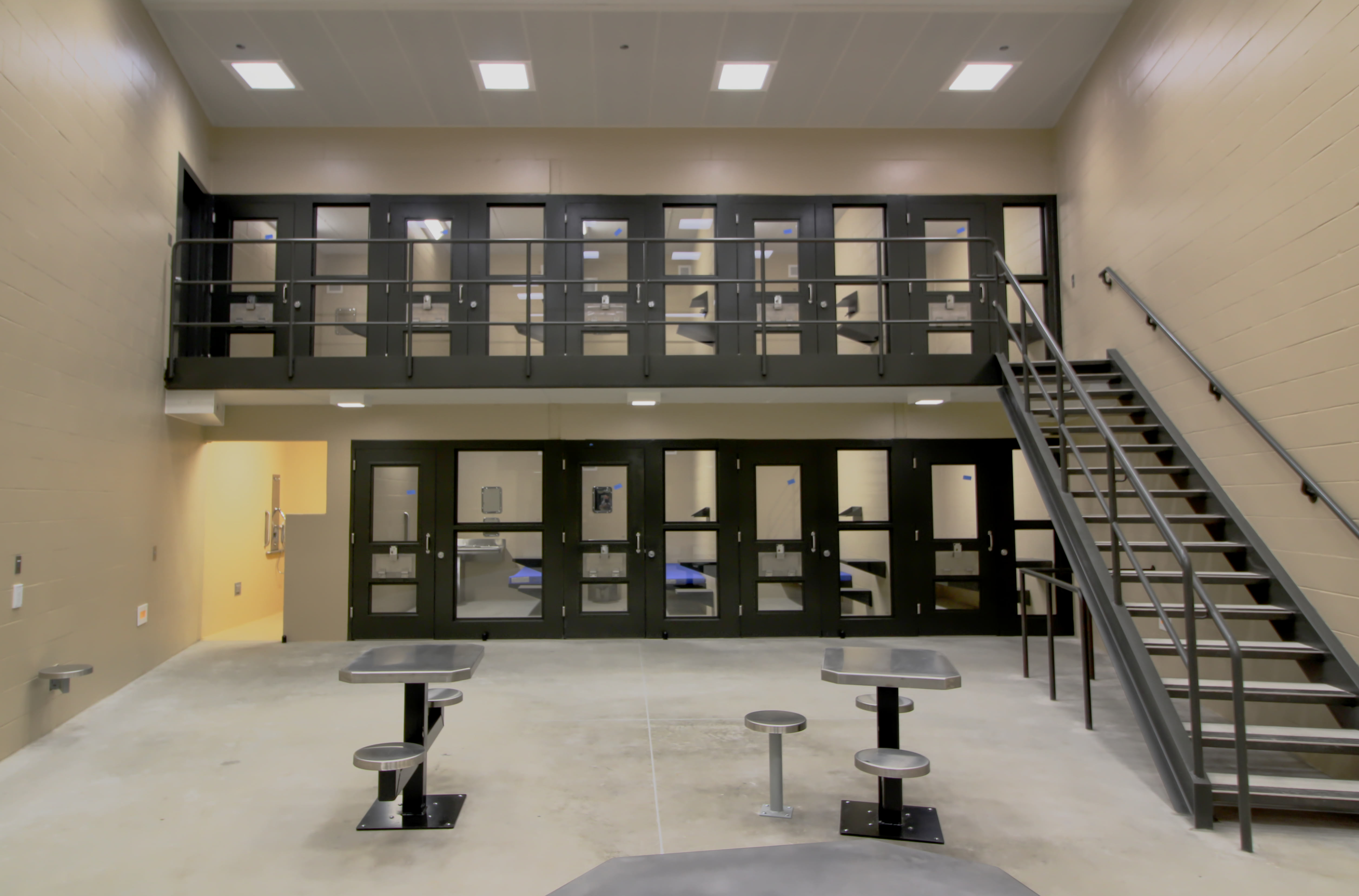 jail construction interior