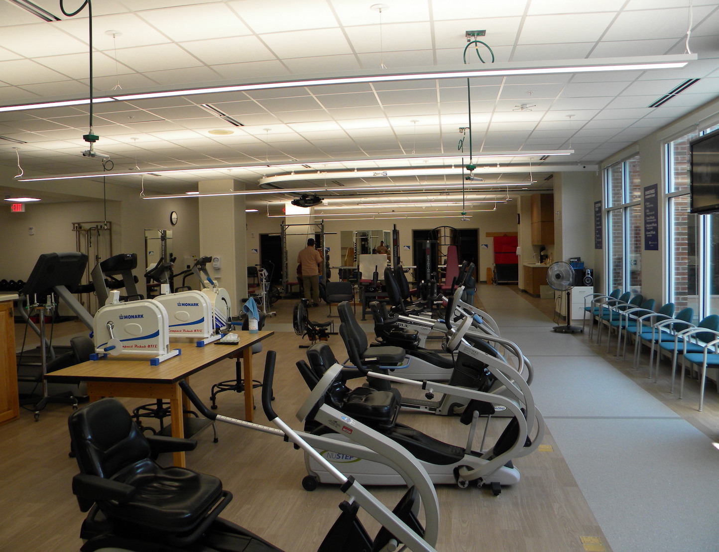 Howard Young Medical Center physical therapy room