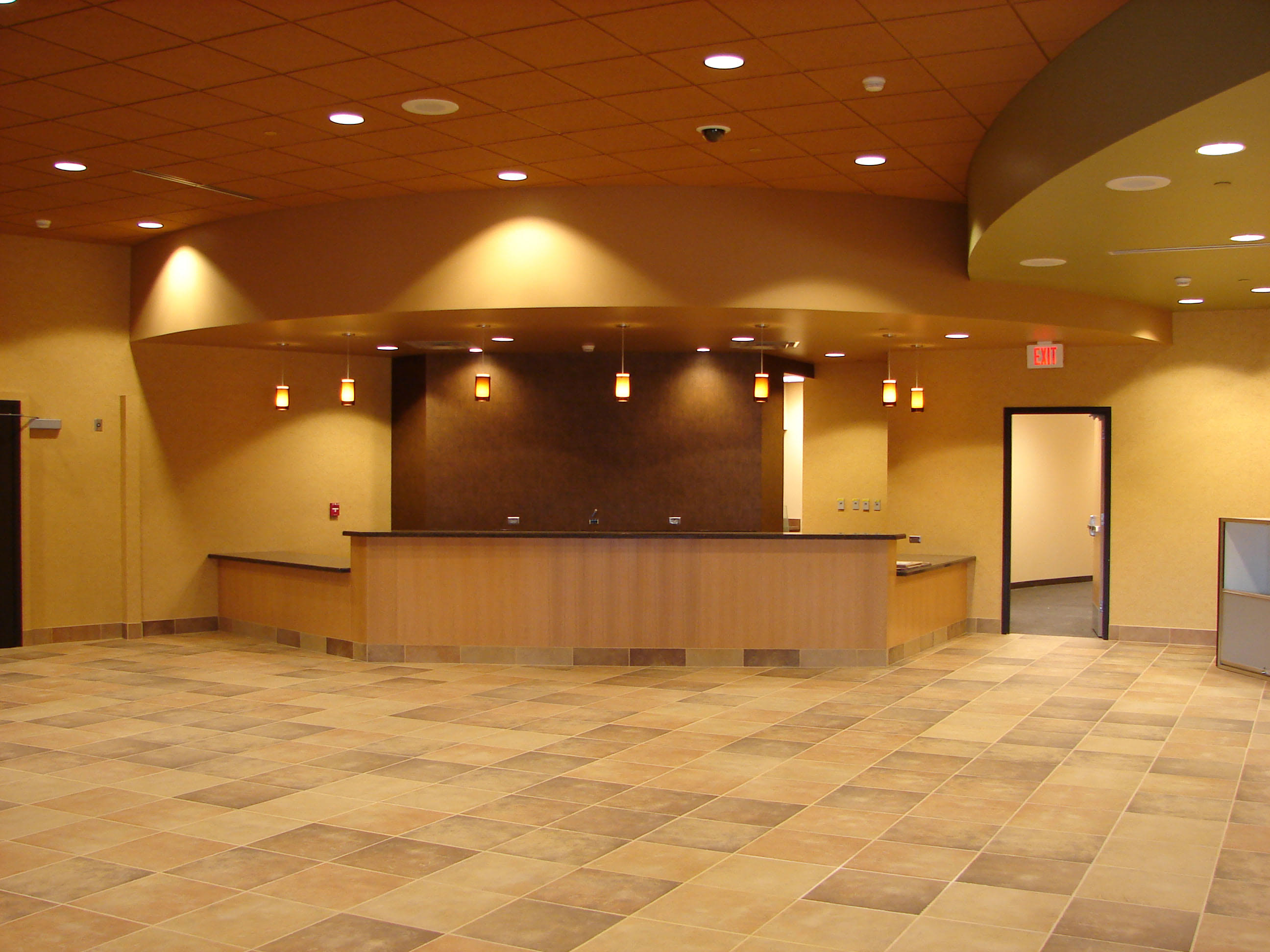 Potawatomi Carter Casino and Hotel front desk area