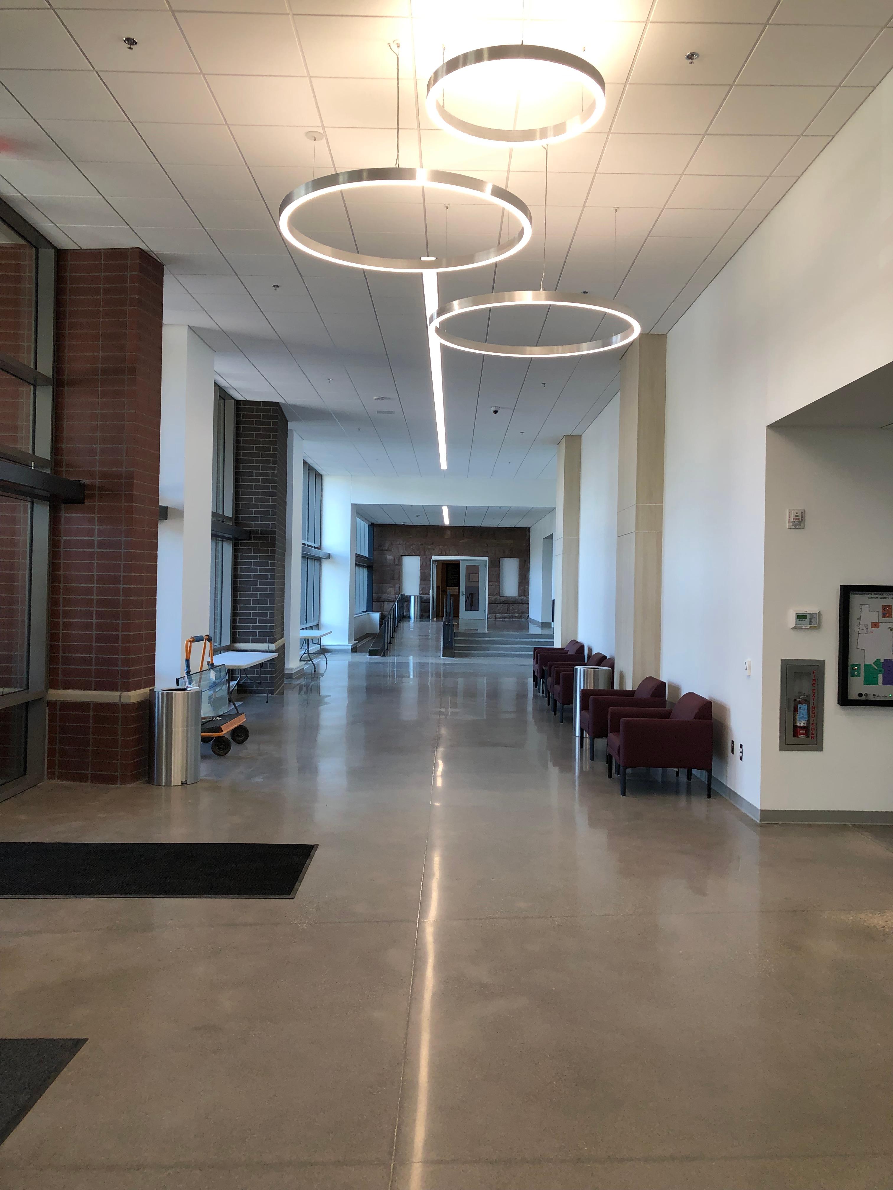 Clinton County Law Enforcement Center interior