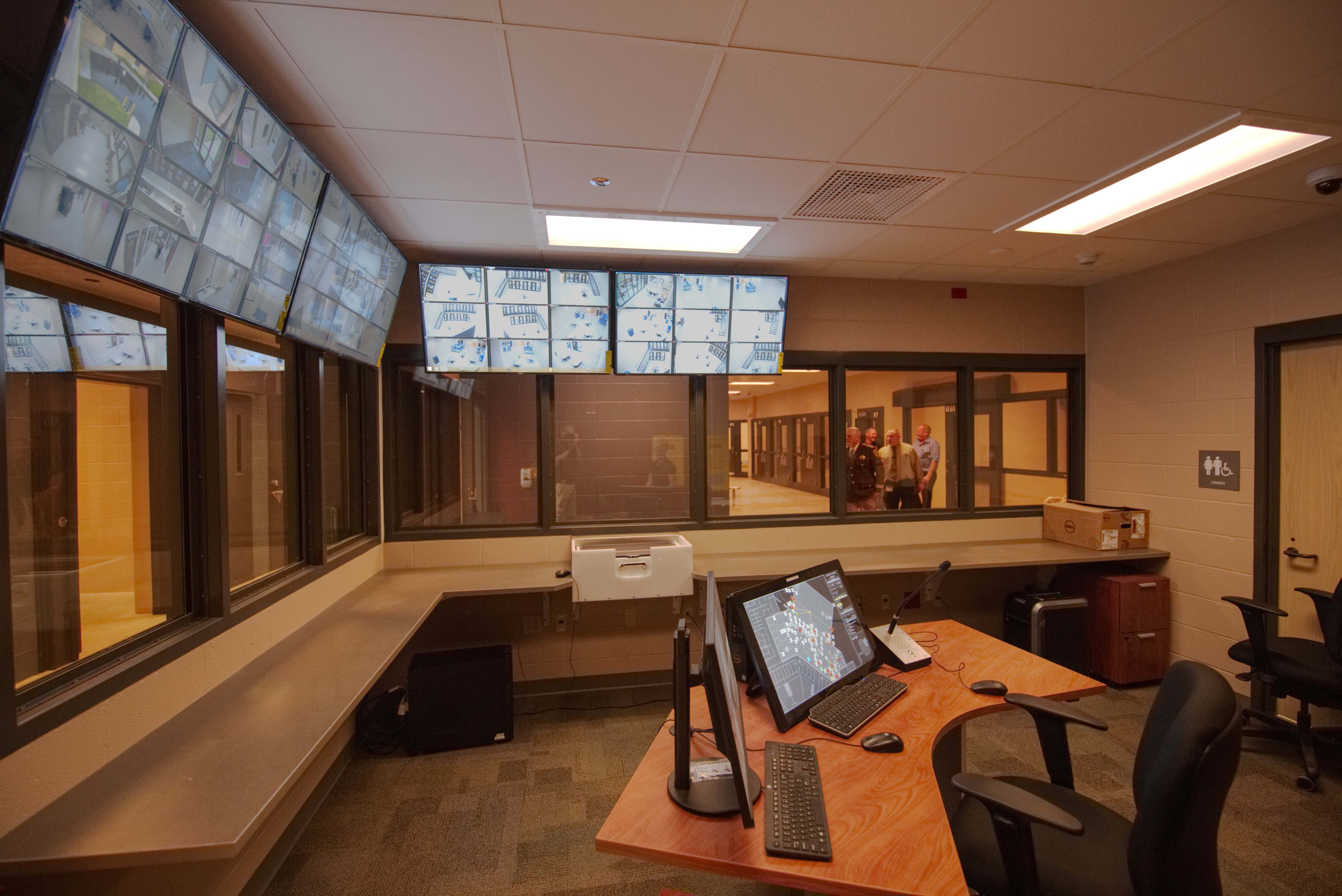Oconto County Law Enforcement Center interior