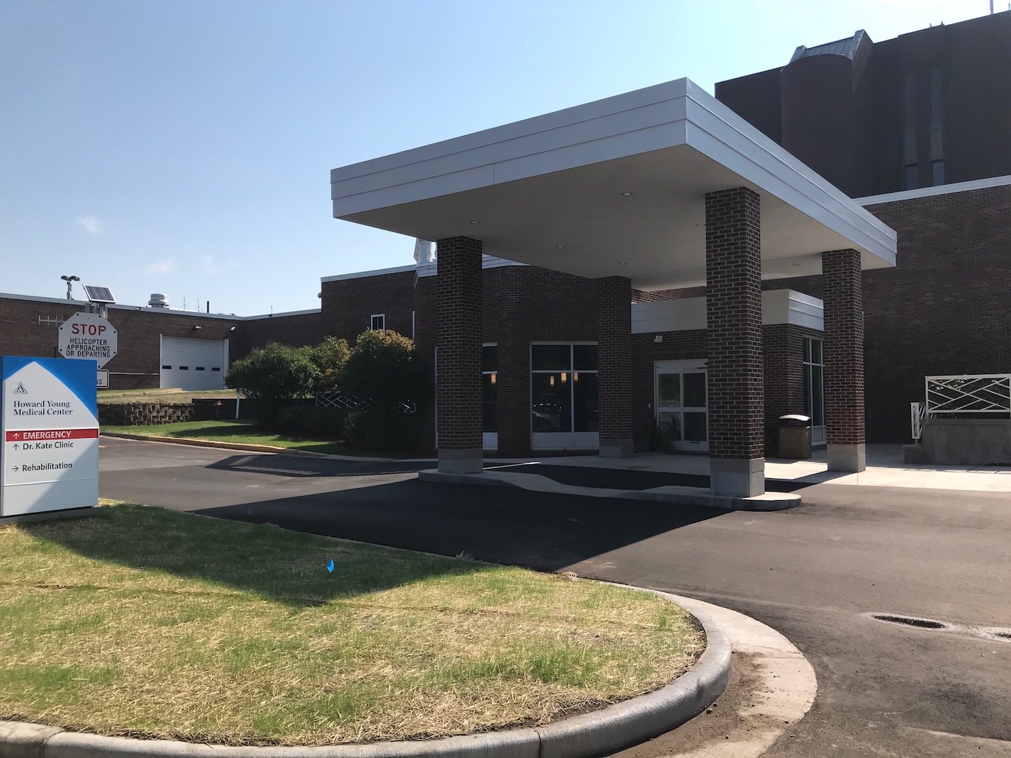 Howard Young Medical Center building Entry