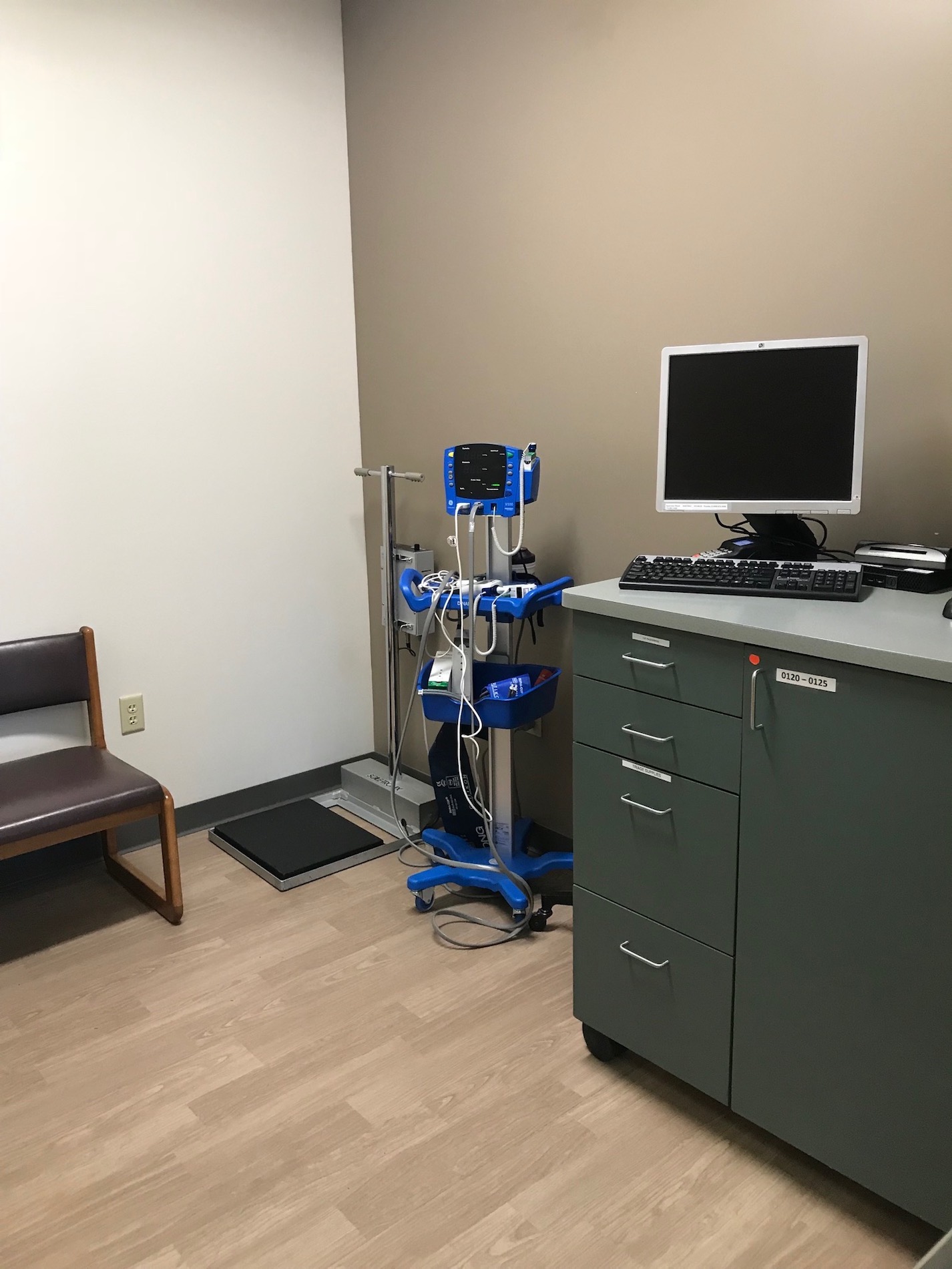 Howard Young Medical Center Exam room