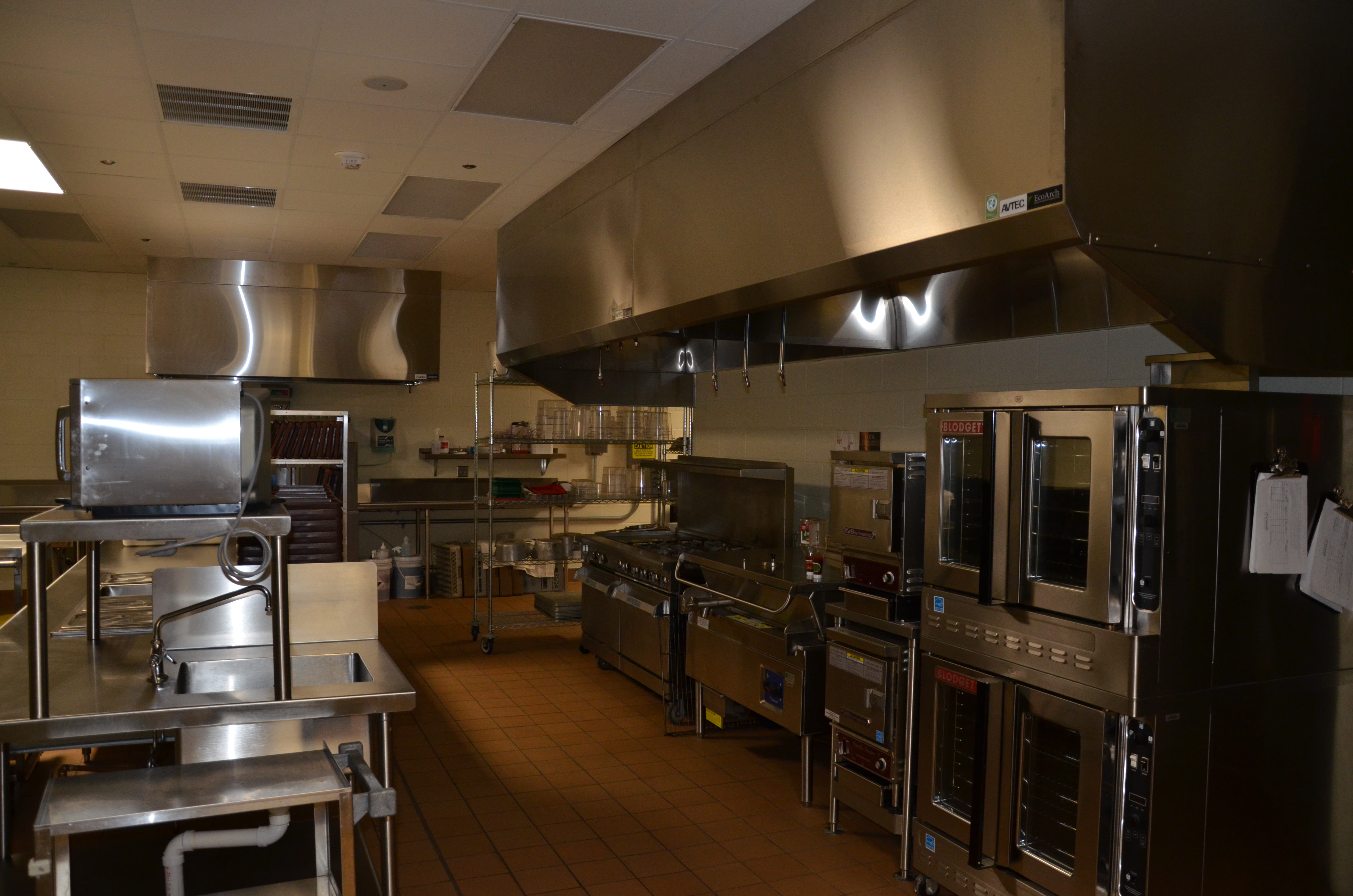 Green Lake County Government Center kitchen facility
