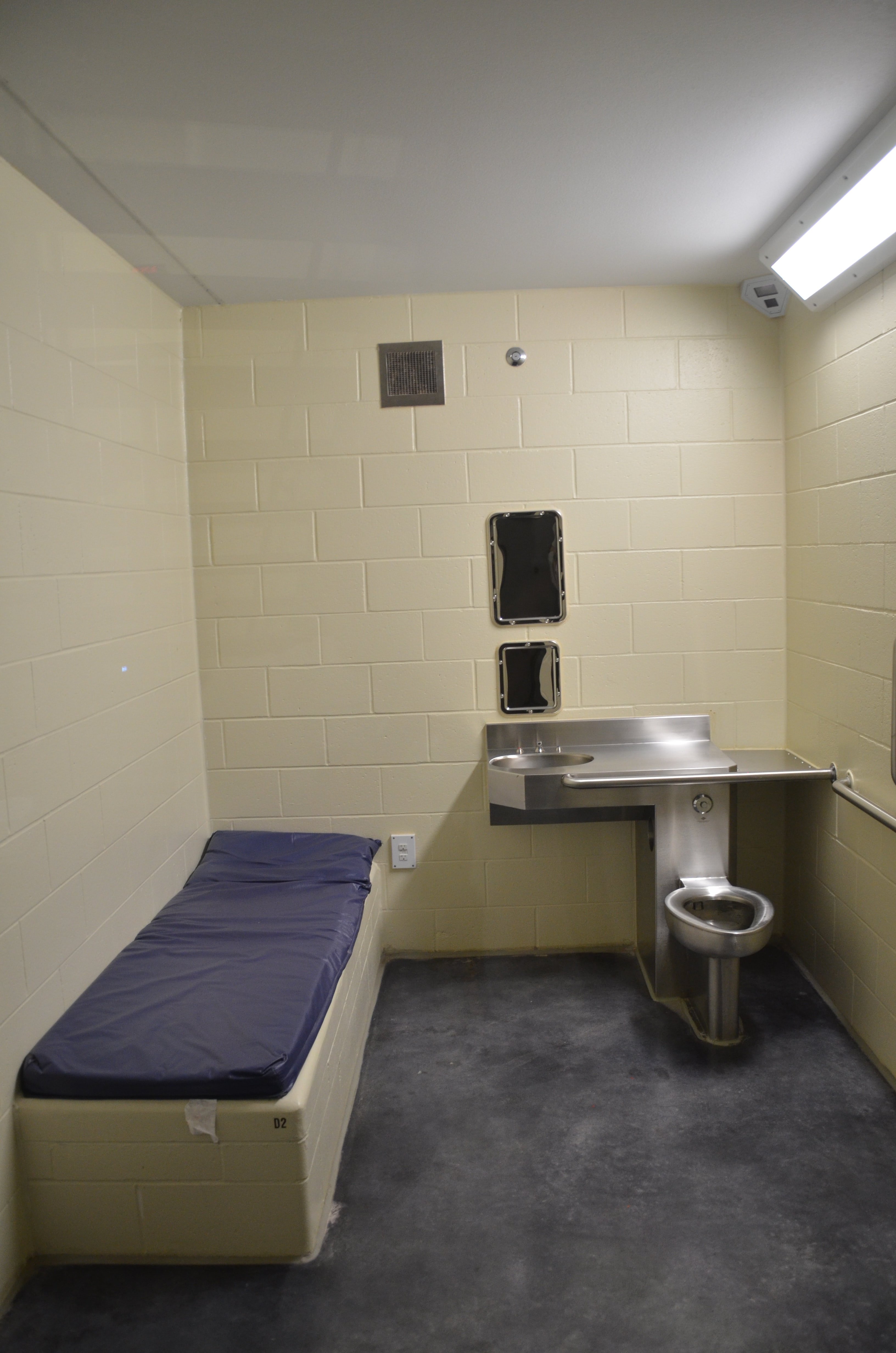 Green Lake County Government Center jail cell