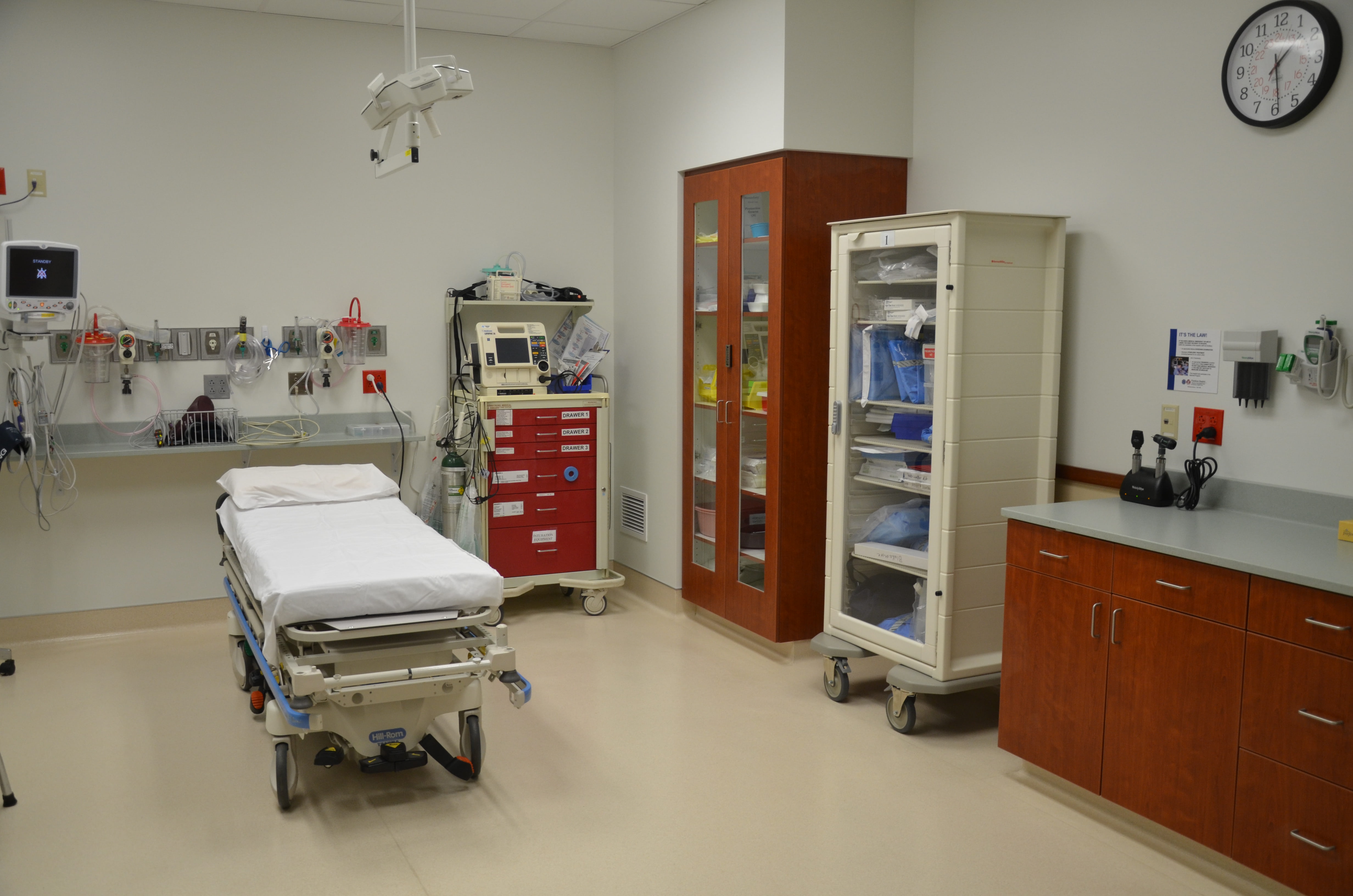 Ministry Flambeau Hospital Emergency Dept private treatment room